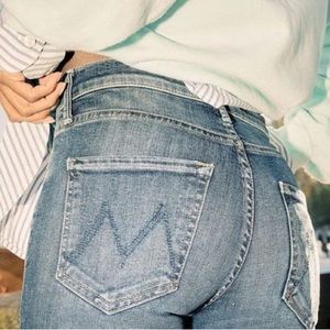 MOTHER Looker Ankle Zip